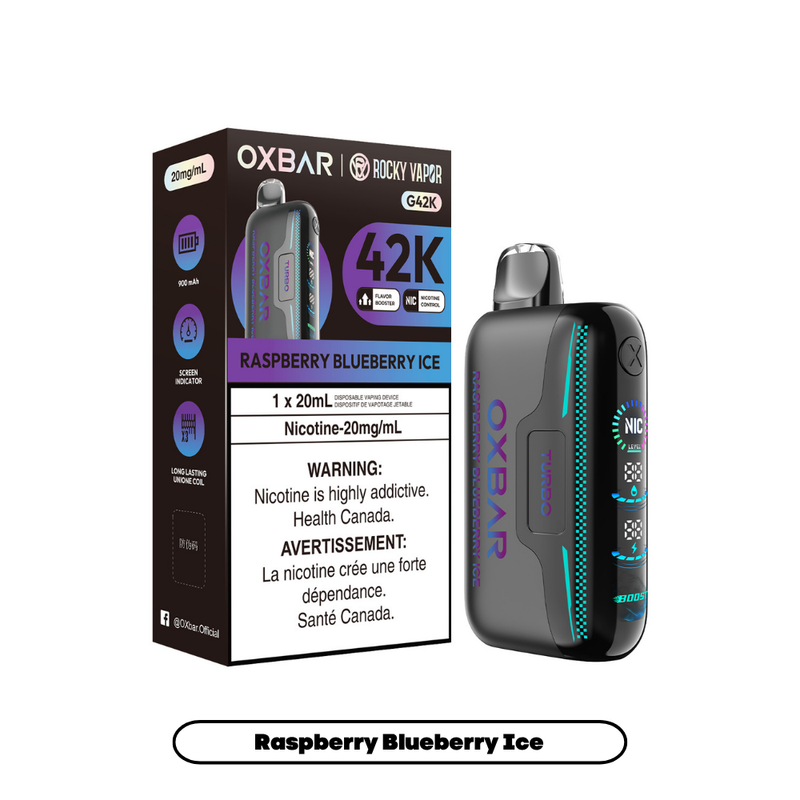 OXBAR 42K — Raspberry Blueberry Ice