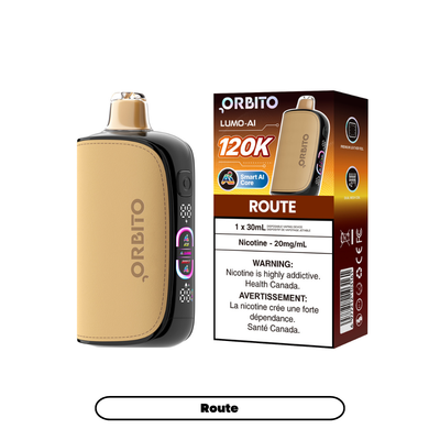 Orbito 120K — Route