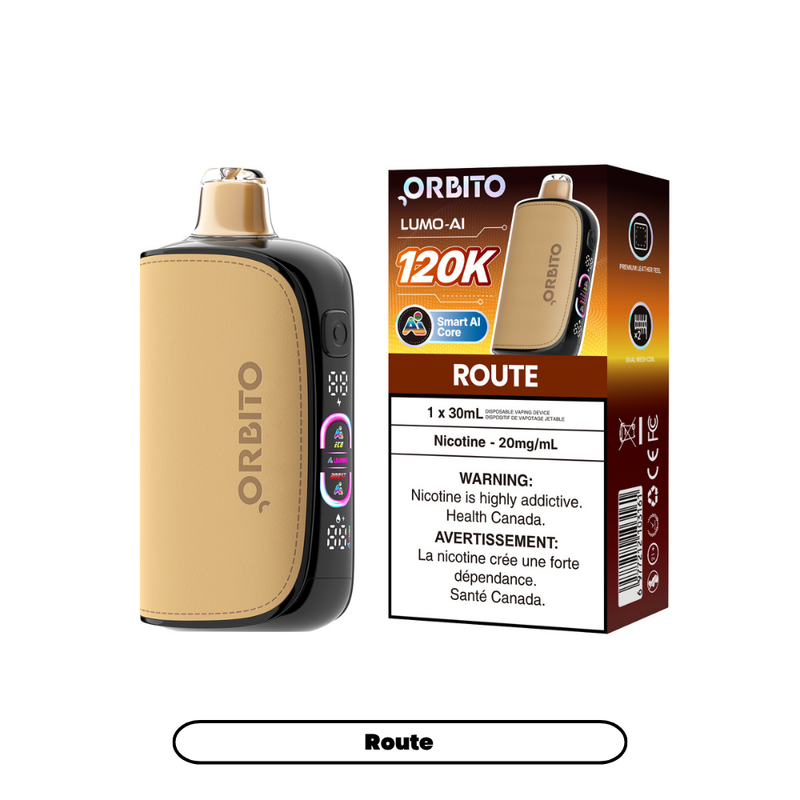 Orbito 120K — Route