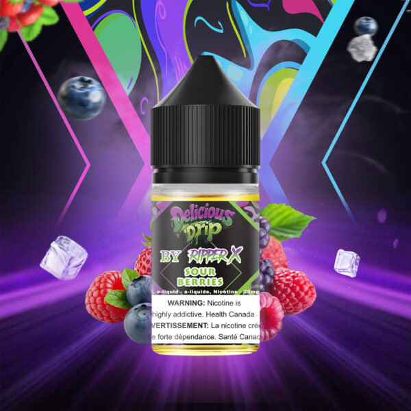 Delicious Drip By Ripper X 30ML — Sour Berries