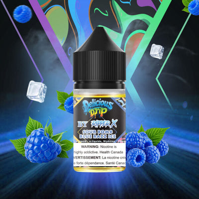 Delicious Drip By Ripper X 30ML — Sour Bomb Blue Razz