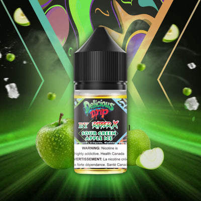 Delicious Drip By Ripper X 30ML — Sour Green Apple Ice