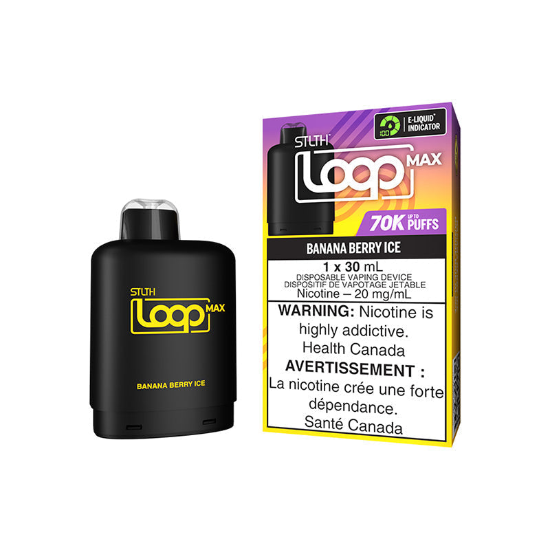 STLTH Loop Max 70K — Banana Berry Ice