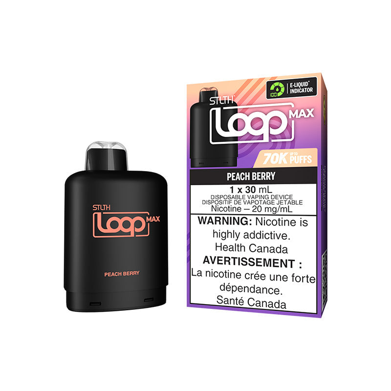 STLTH Loop Max 70K — Peach Berry