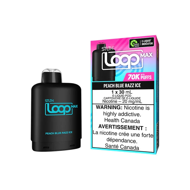 STLTH Loop Max 70K — Peach Blue Razz Ice