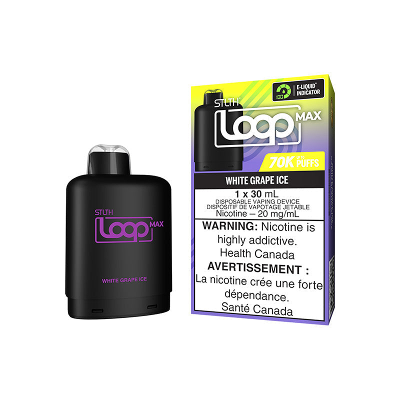 STLTH Loop Max 70K — White Grape Ice