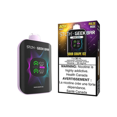 STLTH × Geek Bar 80K — Sour Grape Ice