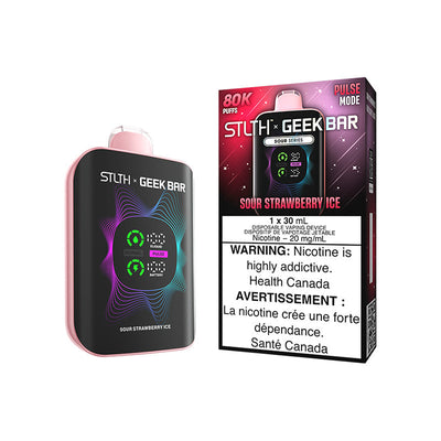 STLTH × Geek Bar 80K — Sour Strawberry Ice