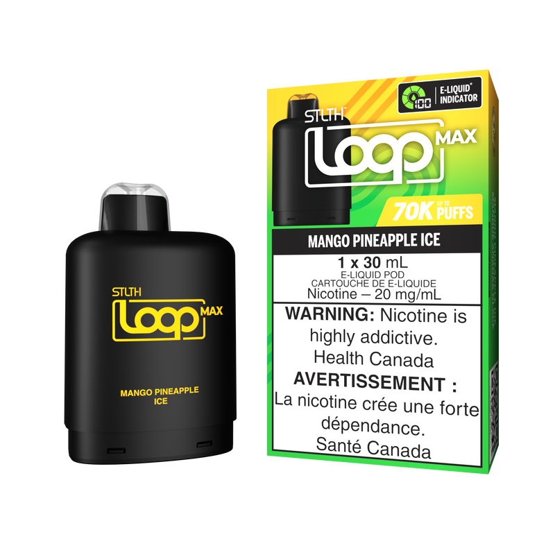 STLTH Loop Max 70K — Mango Pineapple Ice