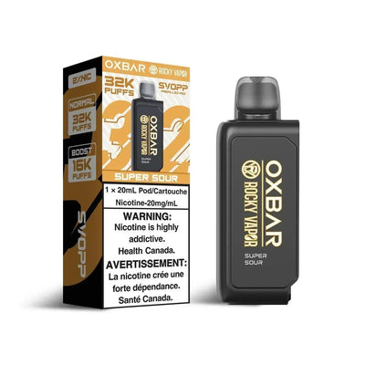 Oxbar Svopp 32K Pod — Super Sour