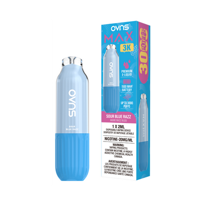 OVNS Max — Sour Blue Razz