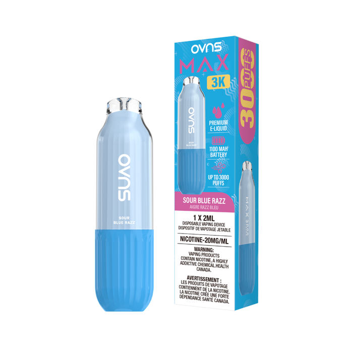 OVNS Max — Sour Blue Razz