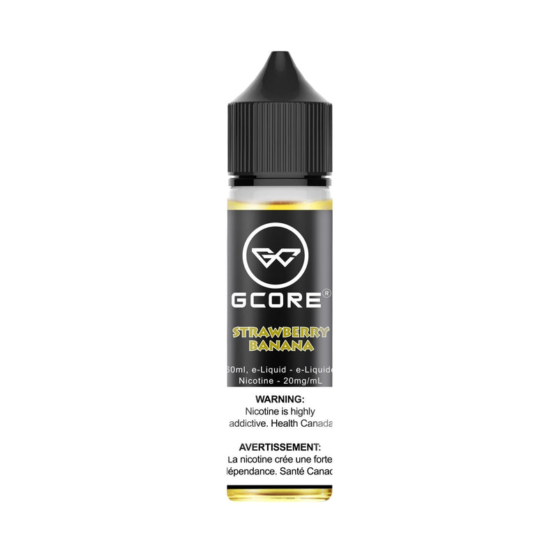 GCore Salt 60mL - Strawberry Banana