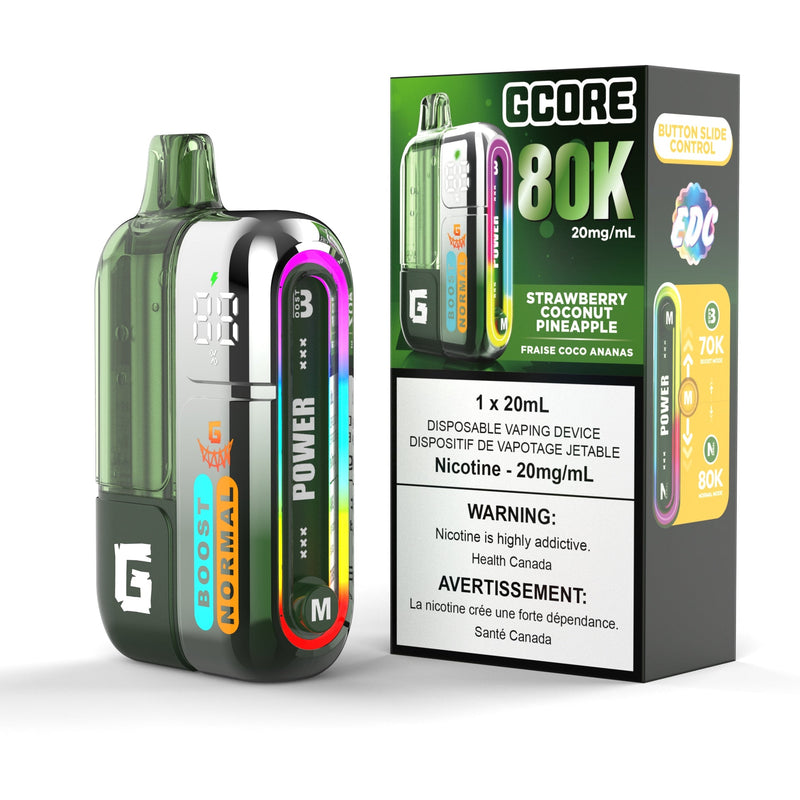 Gcore 40K — Strawberry Coconut Pineapple
