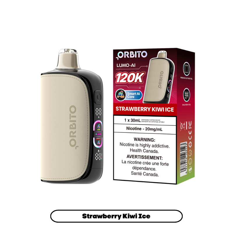 Orbito 120K — Strawberry Kiwi Ice