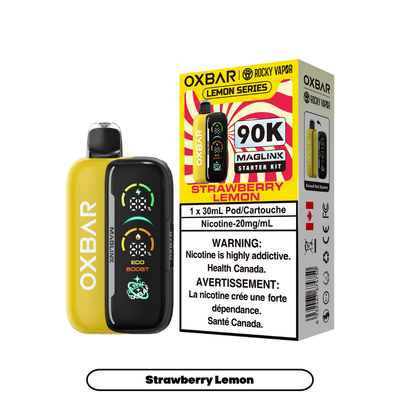 OXBAR Maglink 90K — Strawberry Lemon
