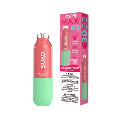 OVNS Max — Strawberry Burst