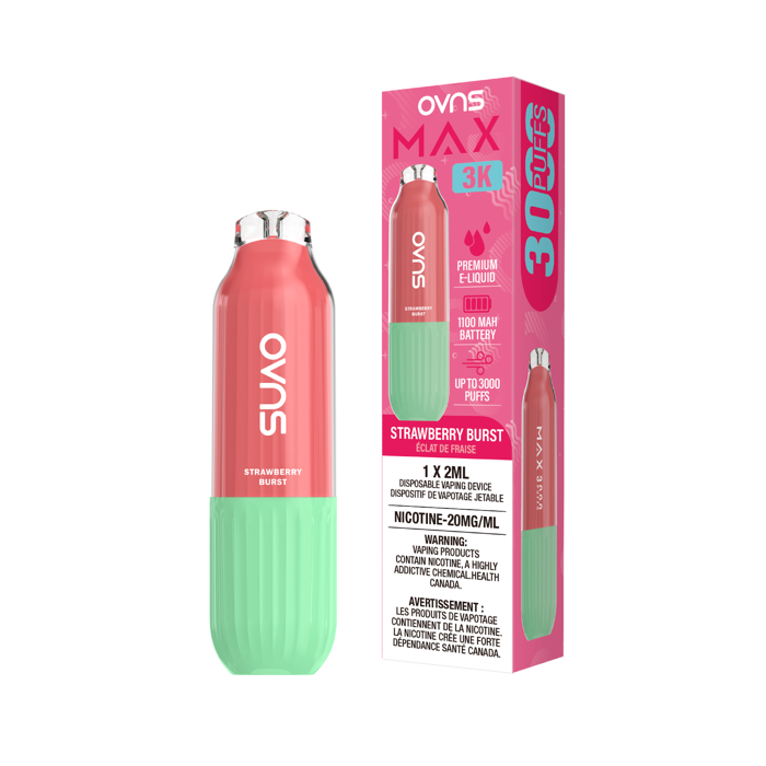 OVNS Max — Strawberry Burst