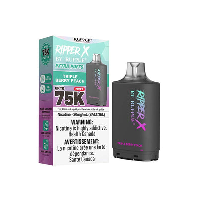 Ripper X 75K — Triple Berry Peach