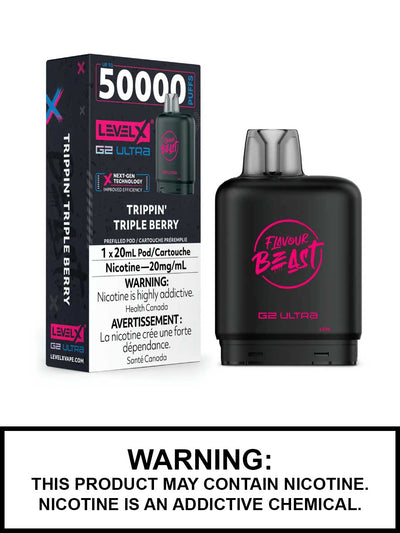 Level X 50K — Trippin Triple Berry