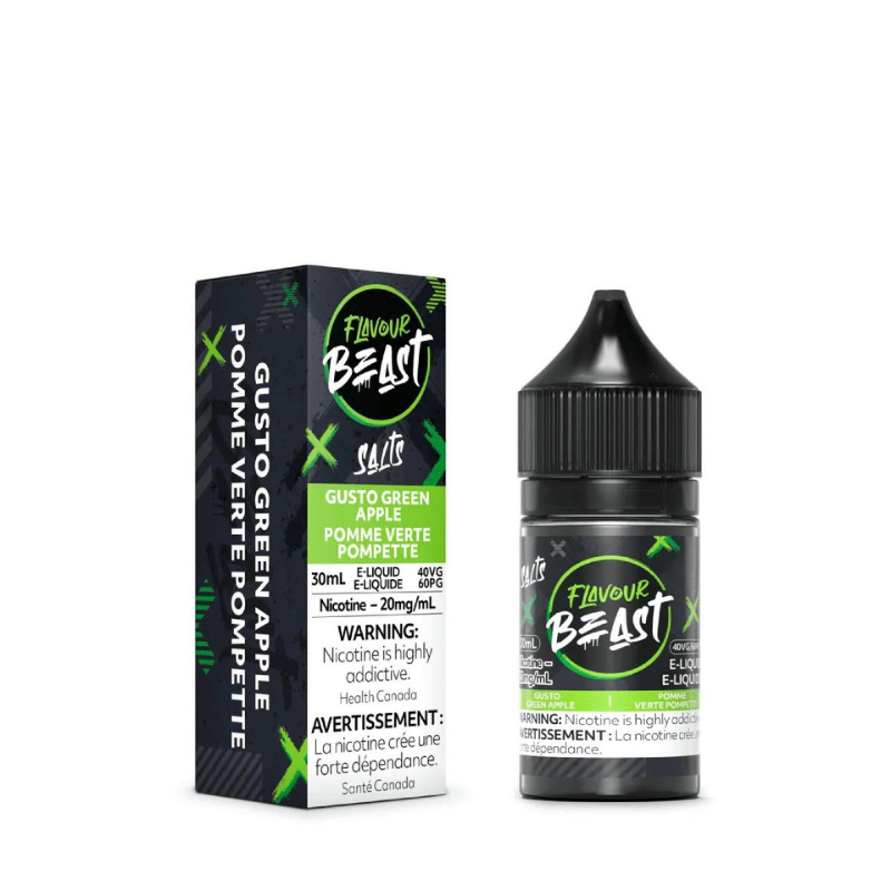 Flavour Beast Salts 60mL — Gusto Green Apple - 20mg