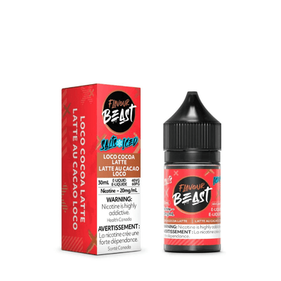 Flavour Beast Salts 60mL — Loco Cocoa Latte - 20mg
