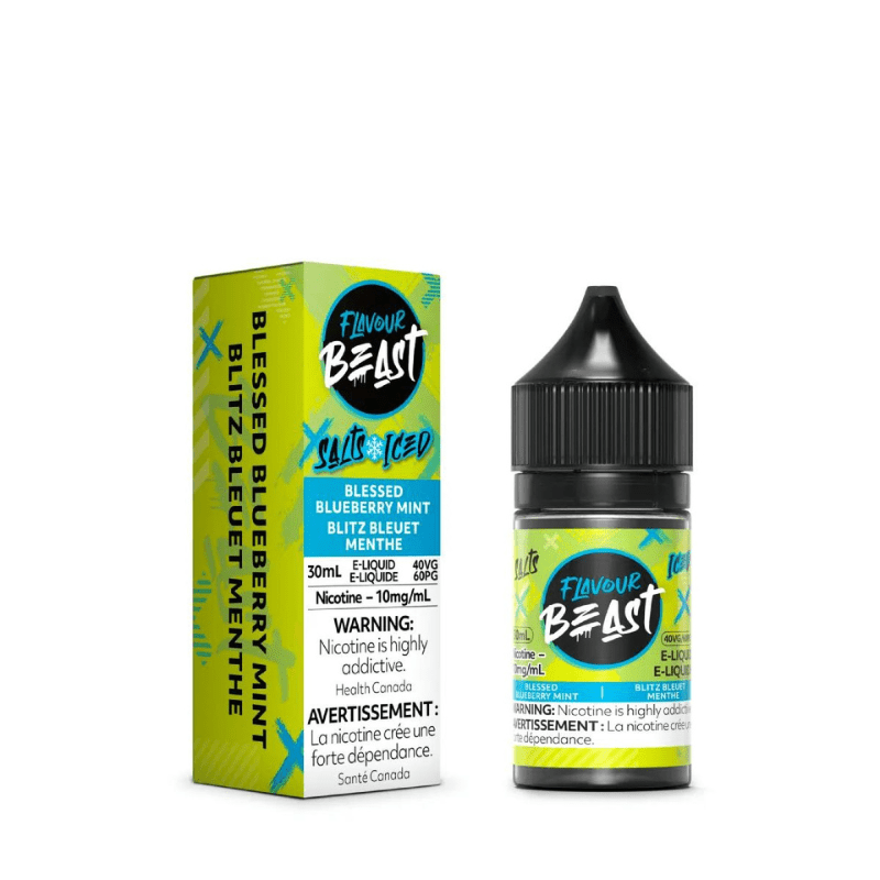 Flavour Beast Salts 60mL — Blessed Blueberry Mint - 20mg