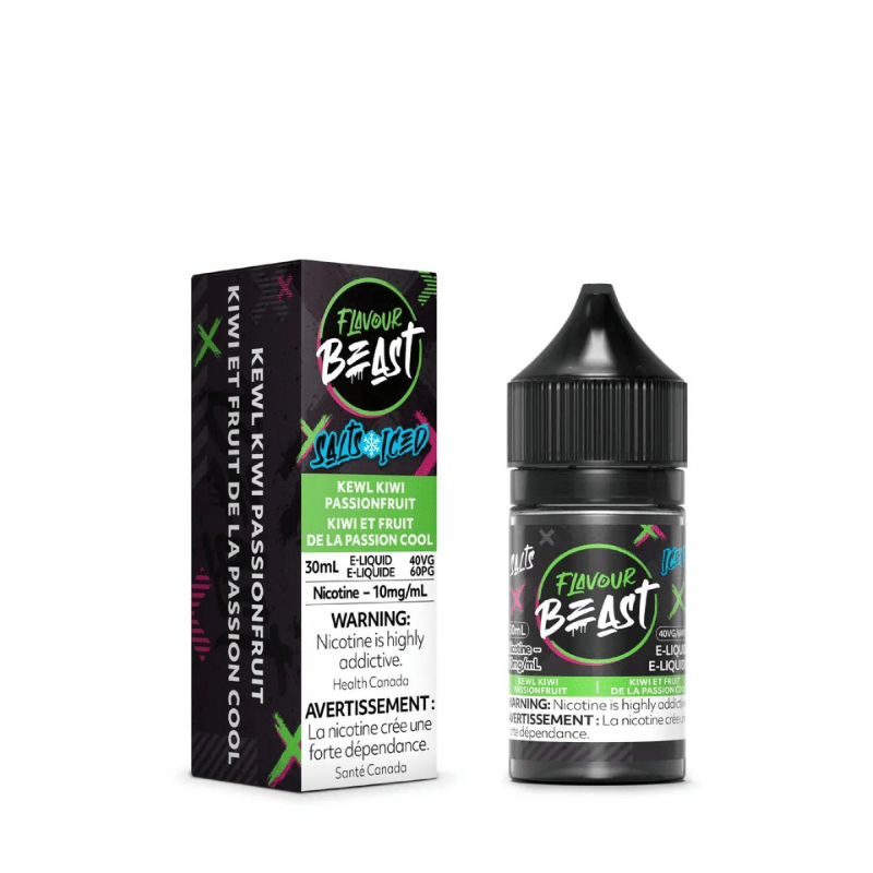 Flavour Beast Salts 60mL — Kewl Kiwi Passionfruit - 20mg