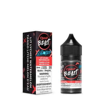 Flavour Beast Salts 60mL — Lit Lychee Watermelon - 20mg