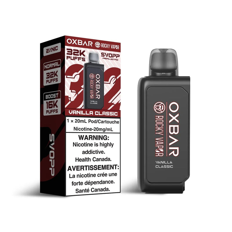 Oxbar Svopp 32K Pod — Vanilla Classic