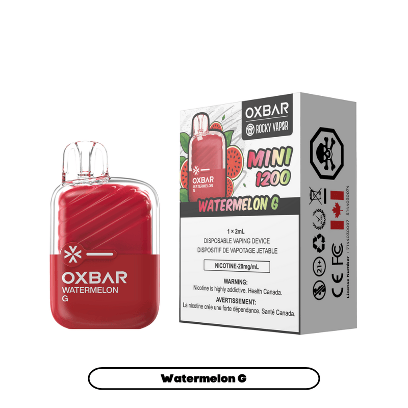OXBAR Mini 1200 — Watermelon G