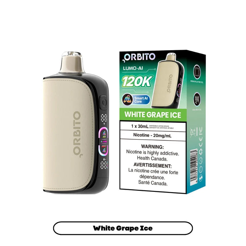 Orbito 120K — White Grape Ice