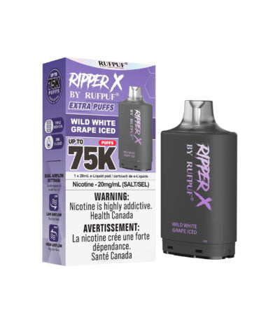 Ripper X 75K — Wild White Grape Iced