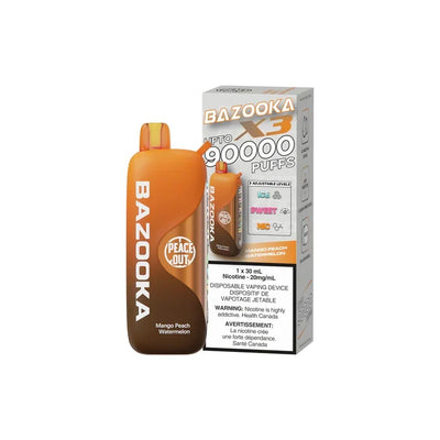 Bazooka X3 90K — Mango Peach Watermelon