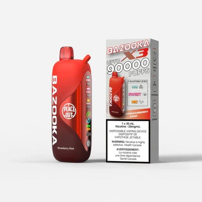Bazooka X3 90K — Strawberry Kiwi
