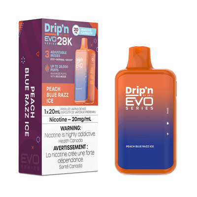 Drip'n 28K — Peach Blue Razz Ice