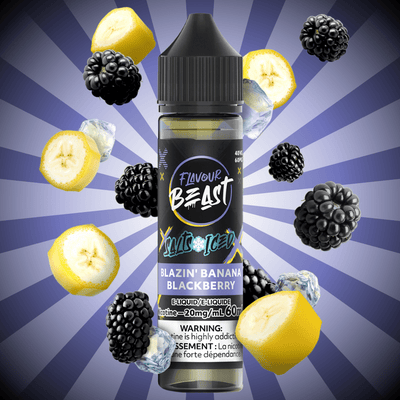 Flavour Beast Salts 60mL — Blazin Banana Blackberry - 20mg