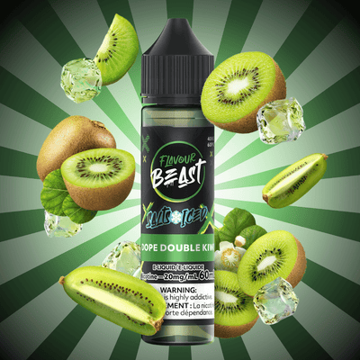 Flavour Beast Salts 60mL — Dope Double Kiwi - 20mg
