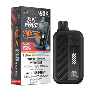 Flavour Beast Beast Mode Max 3 — Bangin Blood Orange