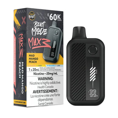 Flavour Beast Beast Mode Max 3 — Mad Mango Peach