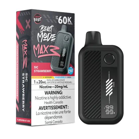 Flavour Beast Beast Mode Max 3 — Sic Strawberry