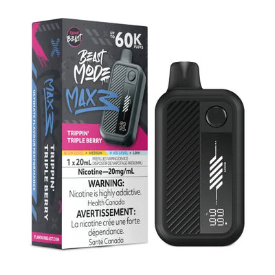 Flavour Beast Beast Mode Max 3 — Trippin Triple Berry