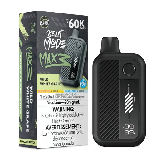 Flavour Beast Beast Mode Max 3 — Wild White Grape