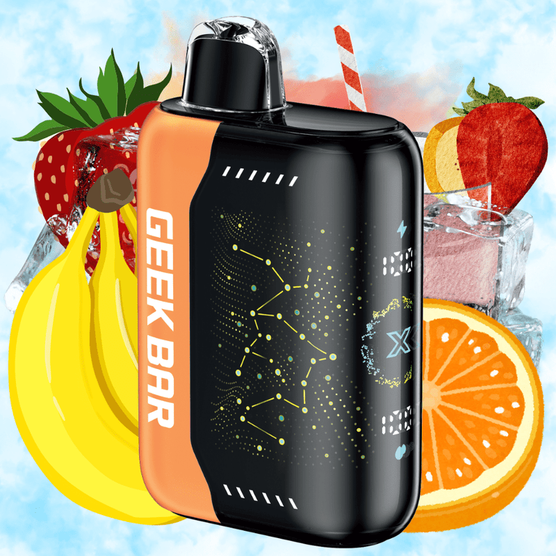 Geek Bar Pulse X — Strawnana Orange Ice