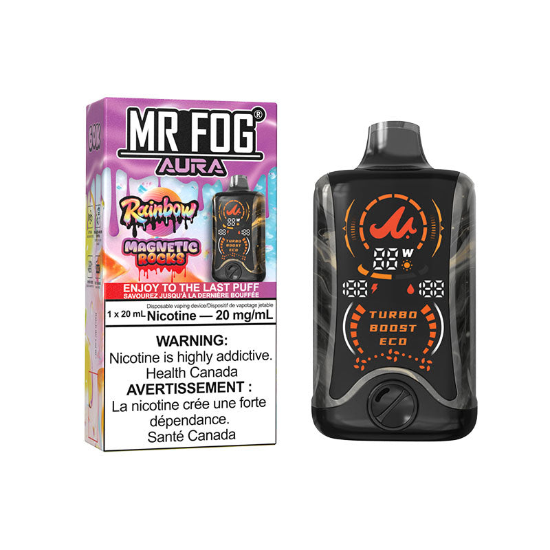 Mr. Fog Aura — Rainbow Steezy Magnetic Rocks