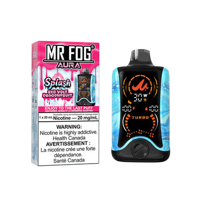 Mr. Fog Aura — Splash Red Volt Dragonfruit
