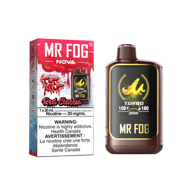 Mr. Fog Nova 36K — Pop Up Red Volt