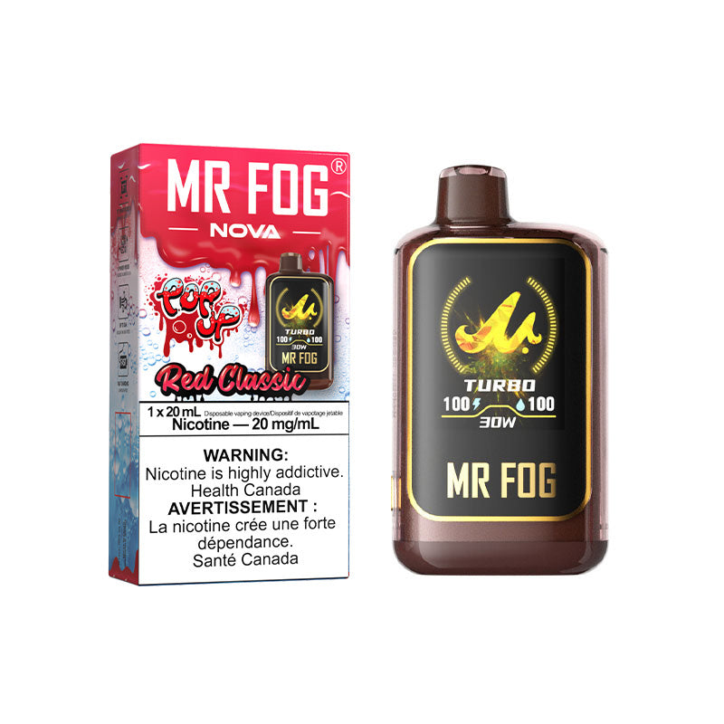 Mr. Fog Nova 36K — Pop Up Red Volt