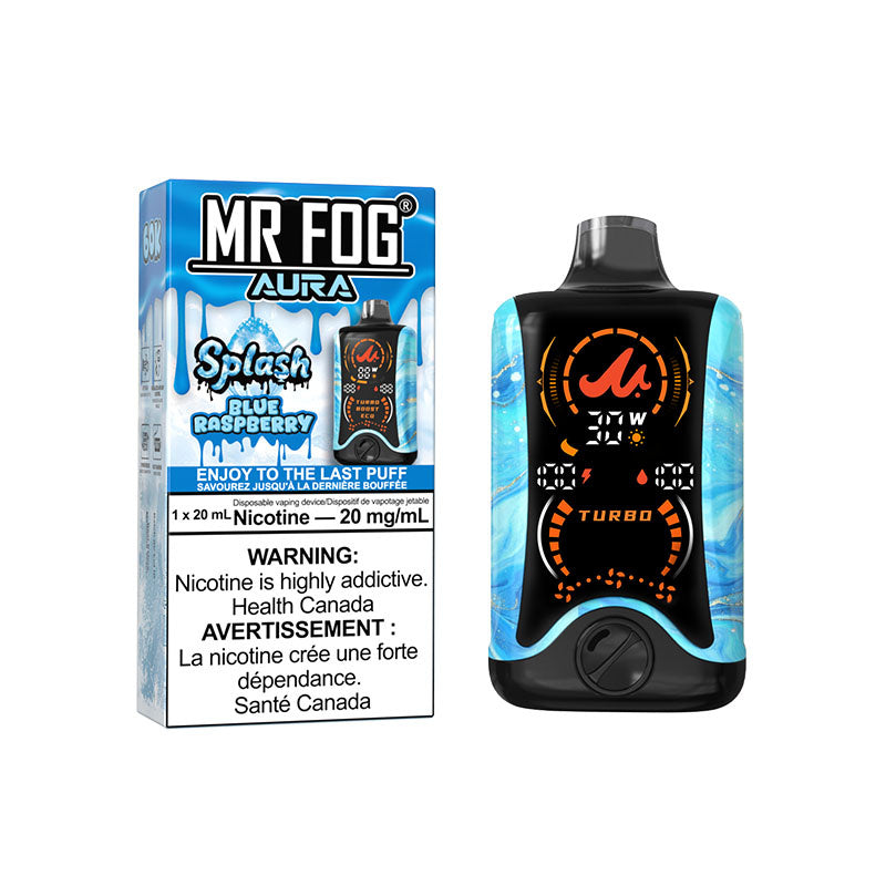 Mr. Fog Aura — Splash Blue Raspberry