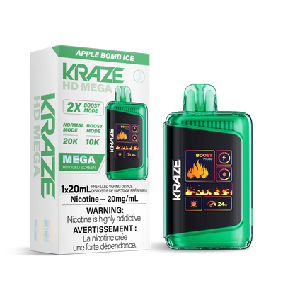Kraze 20K — Apple Bomb Ice